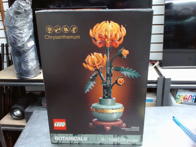 Boite de lego fleur 10368