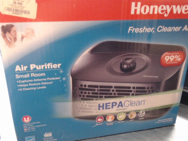 Air purifier in box