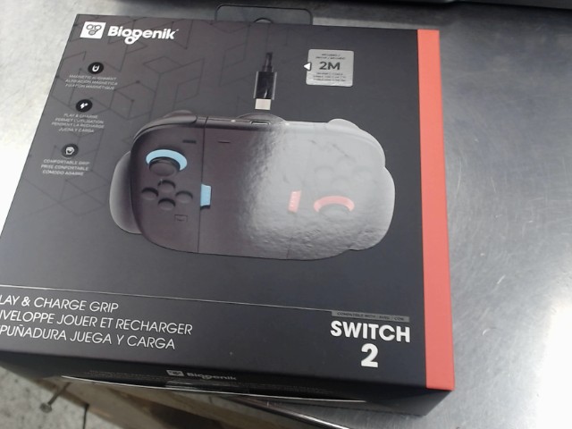 Manette biogenik play/chrg grip switch 2