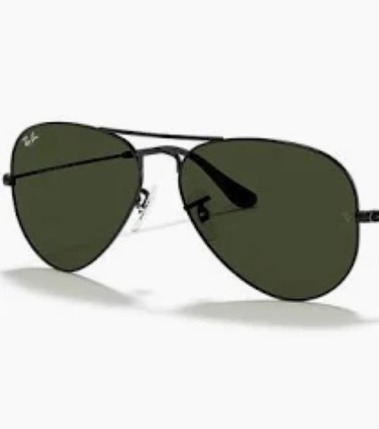 Aviator noire avec case