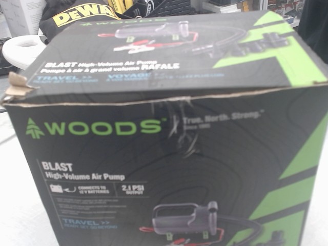 Pompe a air woods blast grand volume