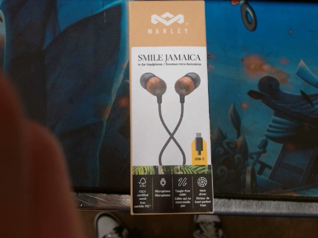Marley ecouteur a fil