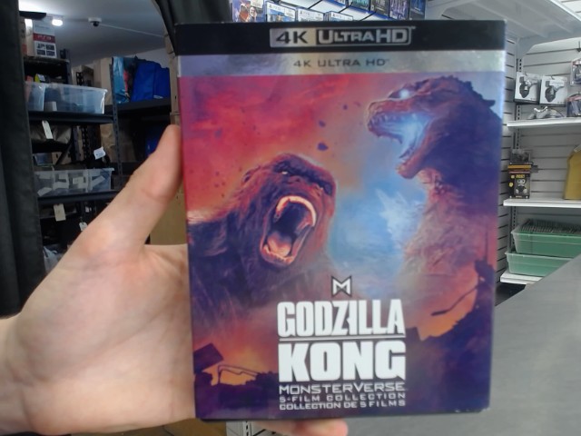 Godzilla/kong monsterverse 5films collec