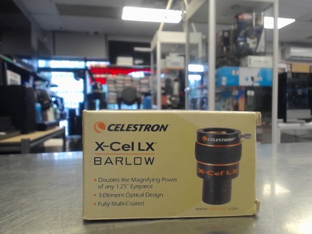 Lentille celestron x-cel lx dans boite