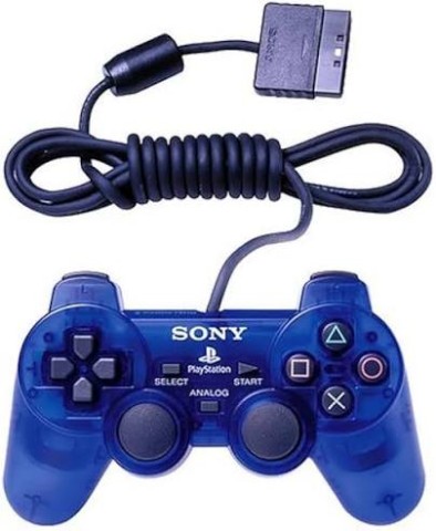 Manette filiare bleu ps2