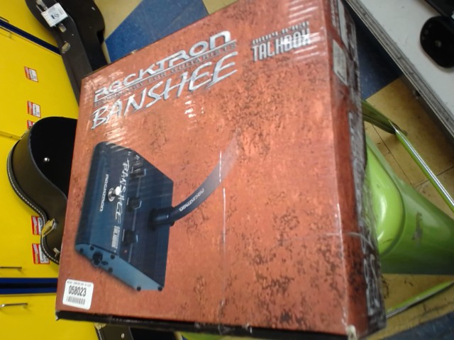 Amplifier talkbox banshee rocktron