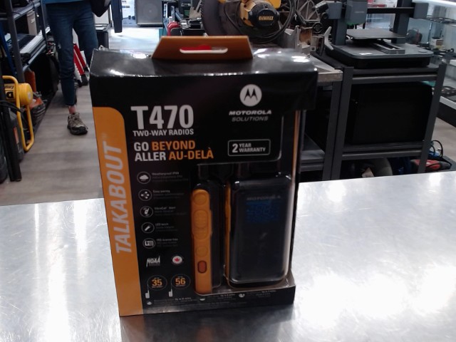 Paire walkie-talkie / neuf