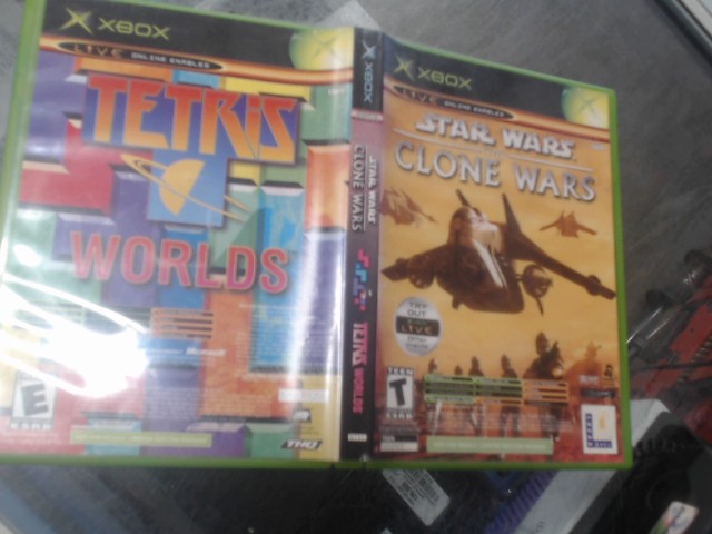 Star wars the clone wars/tetris cib
