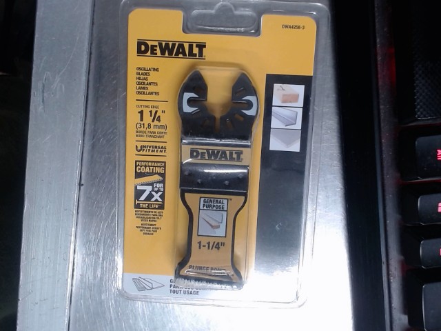 Pack 3 blade oscillateur metal