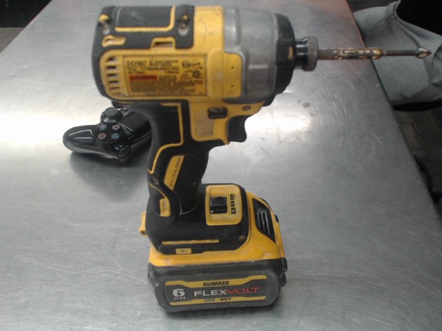 Impact driver avec batt 6ah flexvolt