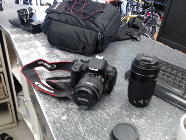 Kit camera+charg+2 lens