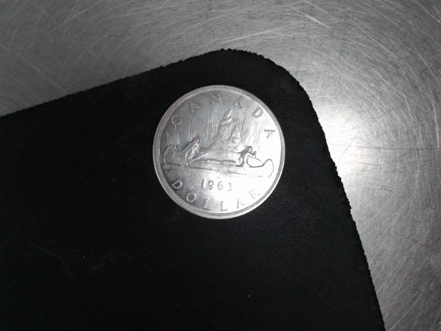 Dollar canadien 1963 en argent