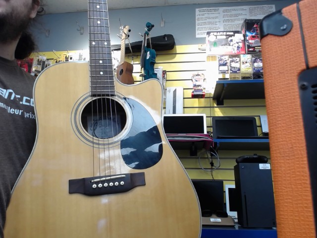 Guitare acoustique profile