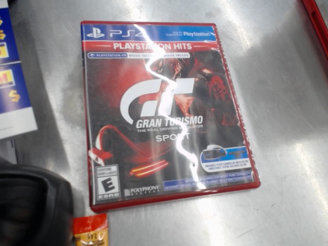 Jeu ps3 gran turismo sport