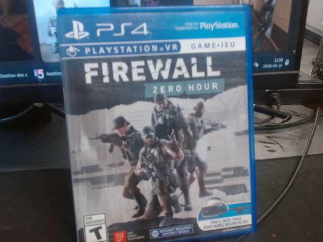 Firewall zero hour