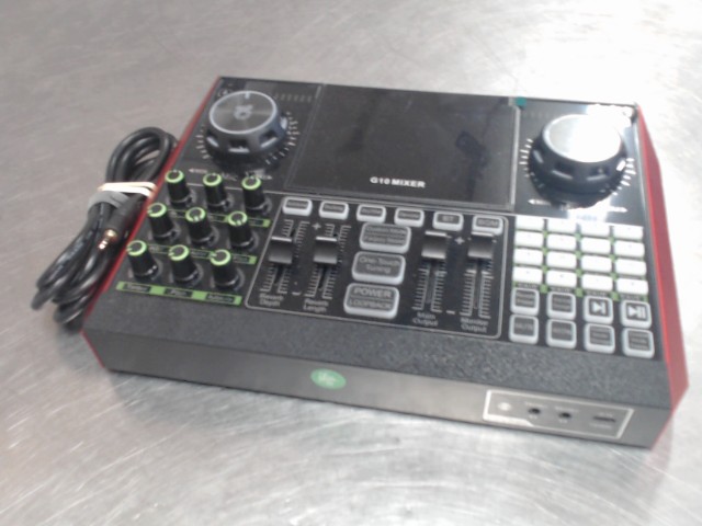 Console de mixage+fils