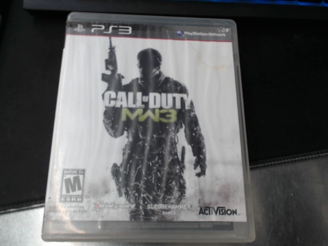 Jeu ps3 cod modern warfare 3