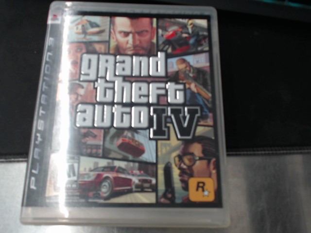 Jeu ps3 gran theft auto iv