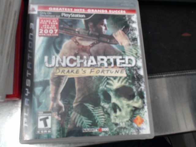 Jeu ps3 uncharted drake's fortune