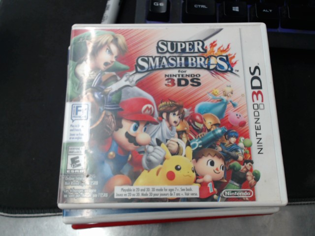Jeu super smash bros 3ds