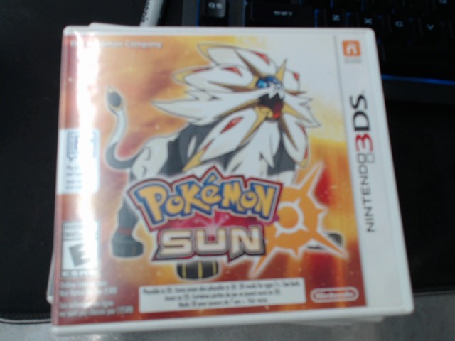 Jeu nintendo 3ds pokemon sun