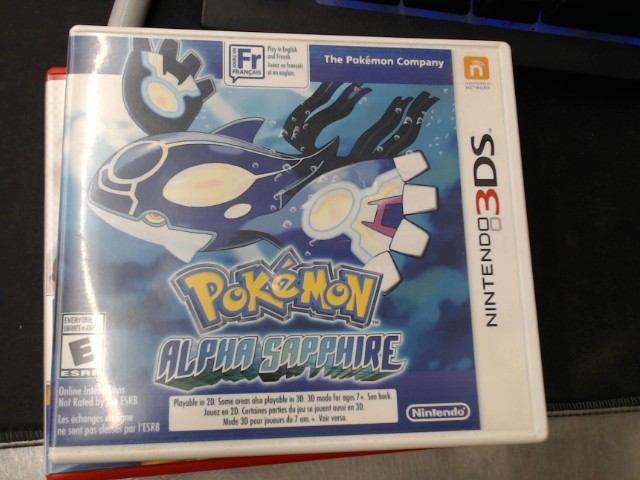 Jeu nintendo 3ds pokemon alpha sapphire