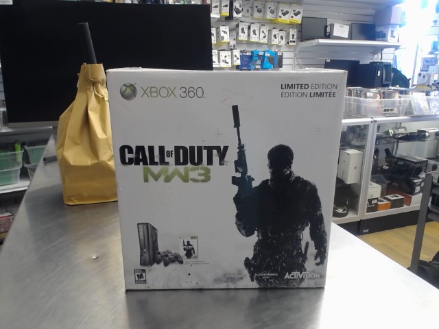 Console xbox cod mw3+box