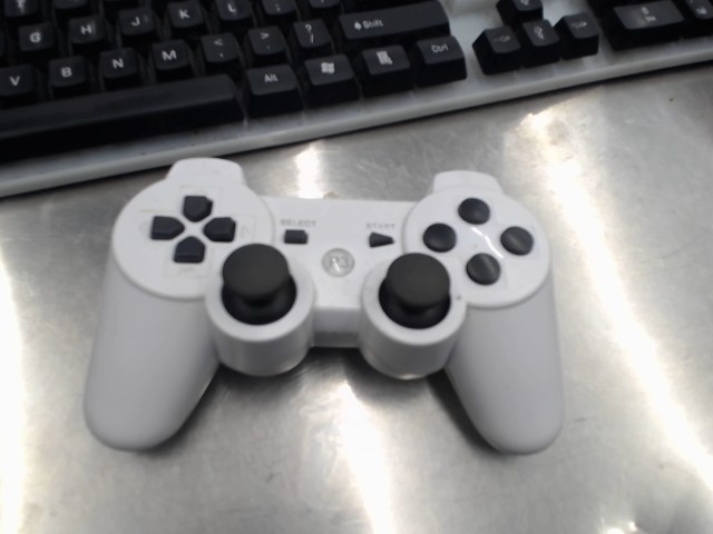 Manette ps3 aftermarket blanche