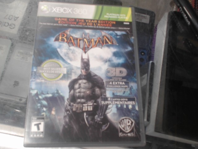 Batman:arkham asylum cib