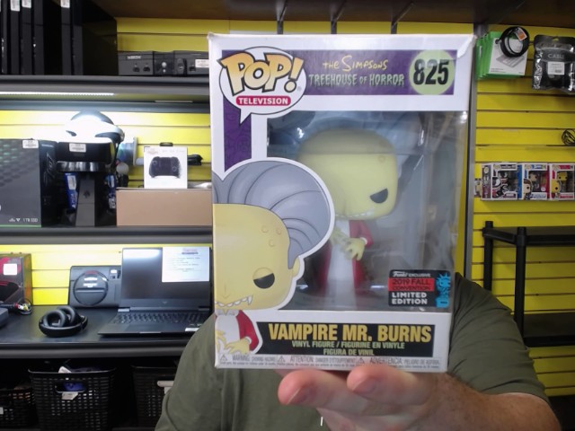 Figurine pop the simpsons vampire mr.bur