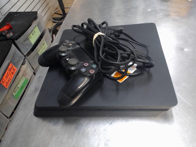 Ps4 slim 500gb + manette + fils