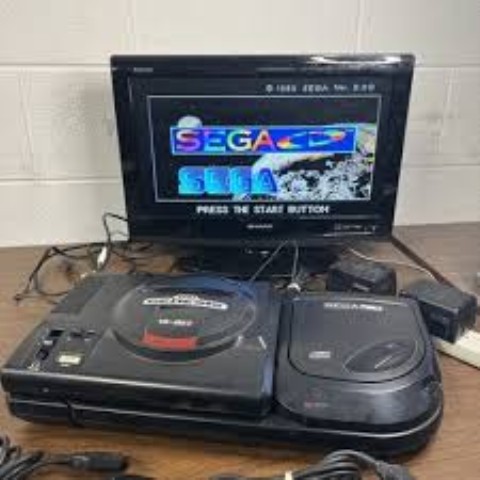 Sega genesis compact cd 2 in one