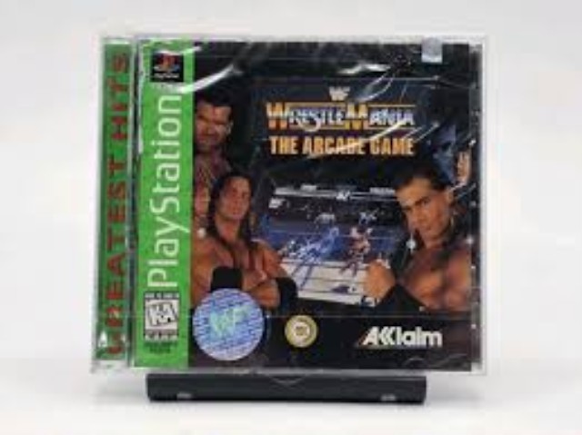 Wrestle mania the arcade game ps1