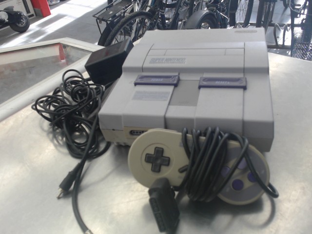 Console super nintendoa v manette