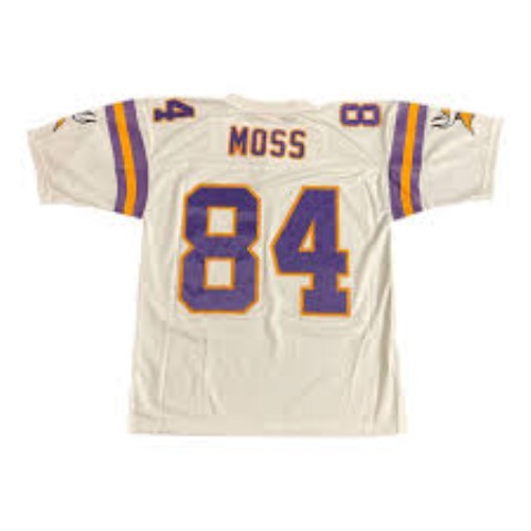 Jersey des vikingz randy moss size m