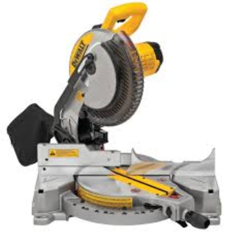 Compound miter saw dewalt electrique
