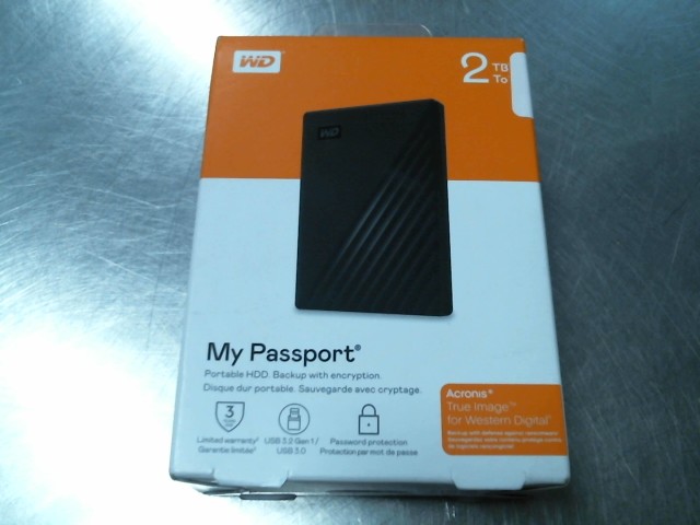 Disque dur externe 2tb hdd wd neuf