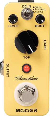 Pedale mooer acoustikar