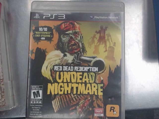 Res dead redemption undead nightmare ps3
