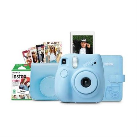 Instax mini 7+ +case et films