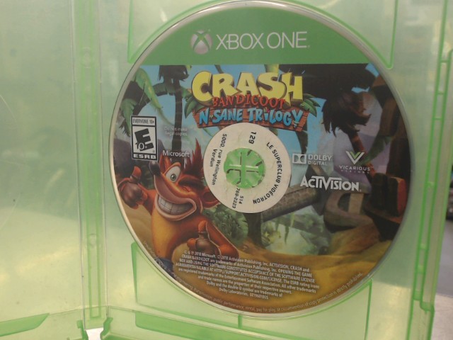 Crash bandicoot n sane trilogy