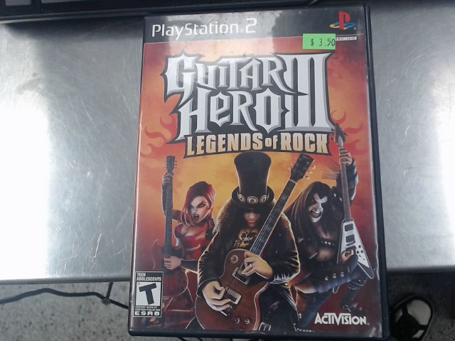 Guitar hero 3 playstation 2