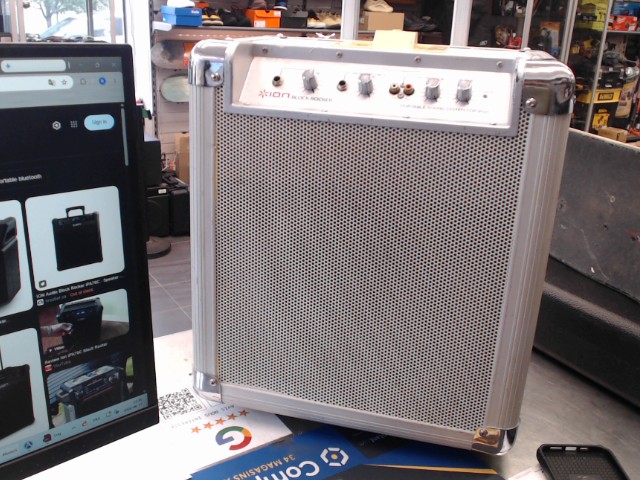 Speaker ion block rocker