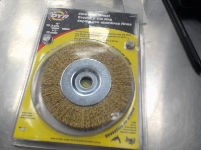 Fine wire wheel 4po