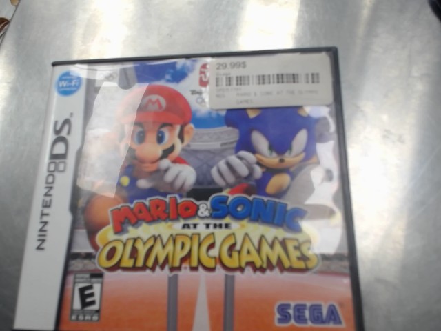 Mario and sonic olypic games