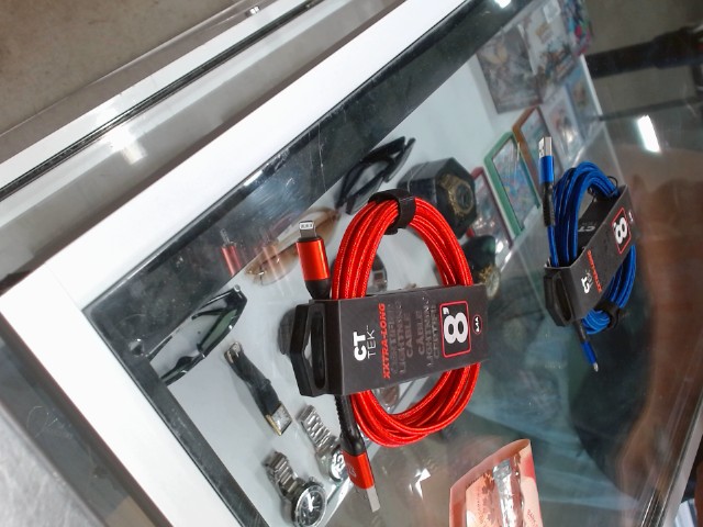 Chargeur iphone rouge new
