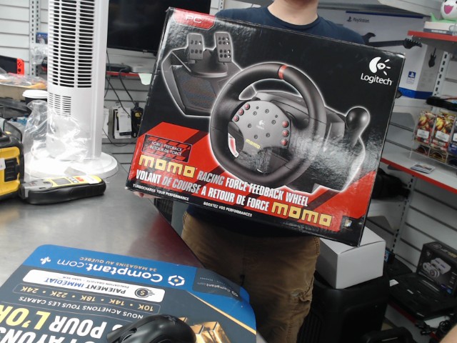 Momo force feeded back wheels