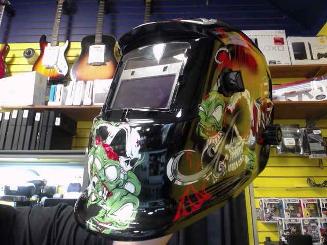 Casque de soudeur electronique