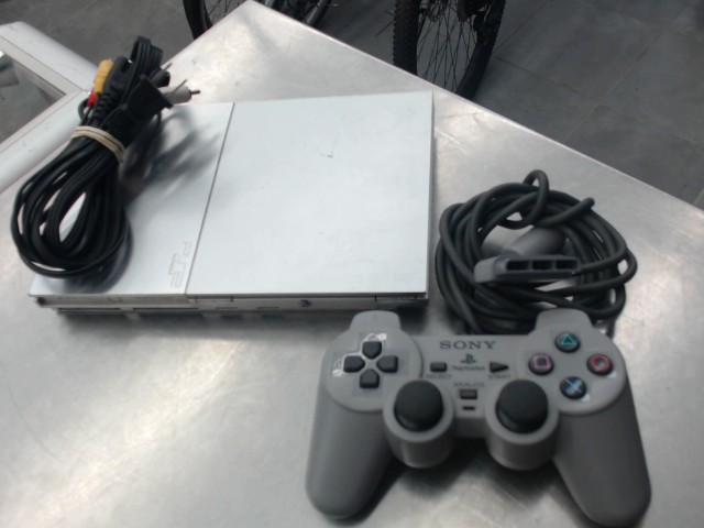 Ps2 slim grise + manette ps1 dualshock