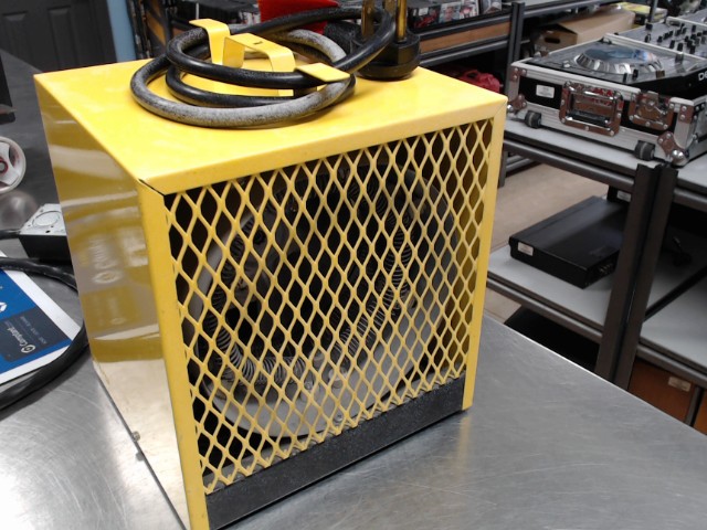 Ventillateur jaune stelpro  4800w-3600w